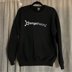 Orangetheory Black Crewneck Sweatshirt